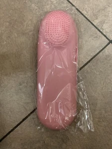 Silicone Makeup Brush Holder Case Full Sized Larger Brushes Fit- Pink - Picture 1 of 3