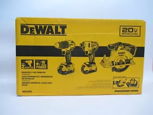 DeWALT DCK330P2 20V MAX 3-Tool Combo Kit GP3114109 - Picture 1 of 6