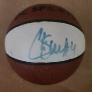 CHRIS WEBBER KINGS SIGNED AUTOGRAPHED MINI BASKETBALL COA BAS BECKETT #BJ040725 - Picture 1 of 3