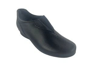 Chaussures sabots femme Drew Naples noires à enfiler confort diabétique pointure 10,5 N - Photo 1/14