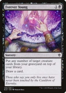 FOREVER YOUNG 089 Throne of Eldraine MTG Magic NM - Picture 1 of 1