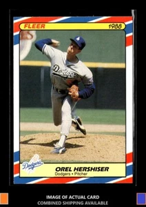 1988 Fleer SuperStars #15 Orel Hershiser Los Angeles Dodgers - Picture 1 of 2