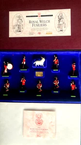 BRITAINS 5191 - LIMITED EDITION THE ROYAL WELCH FUSILIERS -10 PIECE SET - VGC - Picture 1 of 10