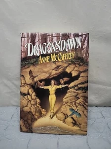 Dragonsdawn Anne McCaffrey First Edition Hardcover Book 1988 Vintage - Picture 1 of 9