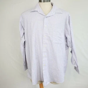 Geoffrey Beene Shirt Mens 2XL XXL 18 34/35 Regular Fit Wrinkle Free Button Up - Picture 1 of 9