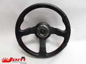 JDM STEERING WHEEL W/ CELICA BOSS KIT - Picture 1 of 3