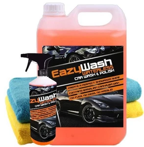5 LITRE WATERLESS KIT CAR WASH CLEANER CARNAUBA WAX SHINE POLISH VALETING V04 - Picture 1 of 8