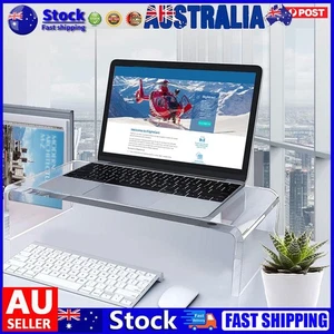 Acrylic Monitor Stand Laptop Stand Riser Desk for Home Office - Zdjęcie 1 z 10