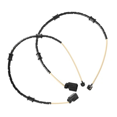 Anteriore Freno Pastiglia Sensore Adatto per Jaguar F-Type - 2pz Nero Giallo — 第 1/4 张图片