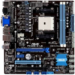 ASUS F2A85-M LE AMD A85X S.FM2 DDR3 MicroATX - Afbeelding 1 van 2