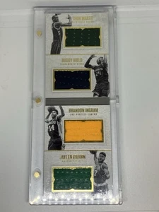 2016/17 Panini Preferred Trending Upward 4 Relic Booklet #/149 Jaylen Brown RC - Picture 1 of 2