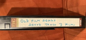 Old Hindi Movie Songs VHS  B W  Sound Track songs from 7 films - Picture 1 of 23