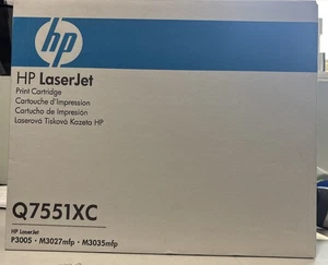 Toner nero ad alta resa originale HP LaserJet Q7551XC / 51X per multifunzione M3035 / M3027 - Foto 1 di 5