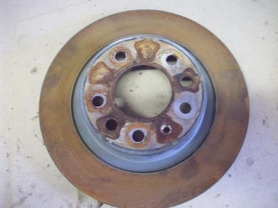 06 07 08 09 10 PONTIAC SOLSTICE ONE REAR BRAKE ROTOR 158615 - Image 1 of 4