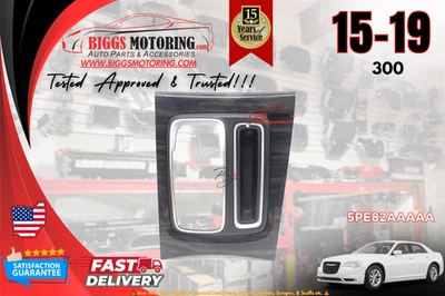 2015-2019 Chrysler 300 Shifter Bezel Trim 5PE82AAAAA - Image 1 of 4