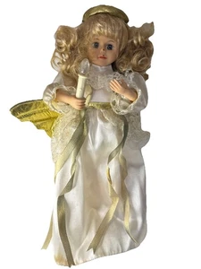 Used Vintage 18" Motion-ettes Animated Musical Christmas Holiday Angel Figure.. - Picture 1 of 8