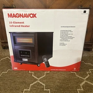 Magnavox 10 Element Infrared Heater - Wood Cabinet Portable Heater - BRAND NEW! - Picture 1 of 8