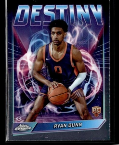 2024-25 Topps Chrome Ryan Dunn #D-20 Destiny Rookie - Foto 1 di 2