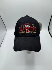 NWT Ohio State Buckeyes Hat Black One Size Big Ten 2002 Gold Pants Game Anvil - Picture 1 of 7