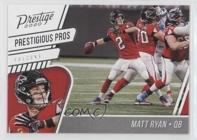 2020 Panini Prestige Prestigious Pros Matt Ryan #PP-MR - Image 1 of 2