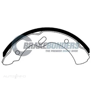 Brake Bonders Brake Shoes - N1590 - Picture 1 of 1