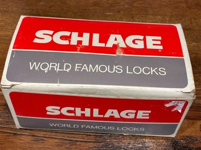 SCHLAGE F40 door knob only , Vintage, New old stock from 1980s Free ship. - Image 1 of 4
