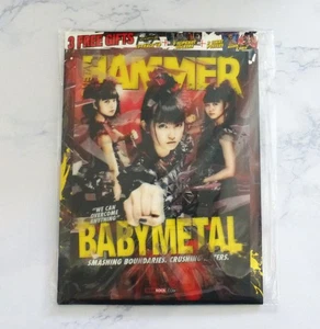 2016 BABYMETAL UK METAL HAMMER April 2016 issue 3D cover Unopened RARE - Picture 1 of 2