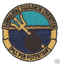 Submarine Squadron Seventeen 17 USN Navy patch