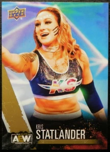 2021 Upper Deck All Elite Wrestling AEW GOLD #2 Kris Statlander - Picture 1 of 2