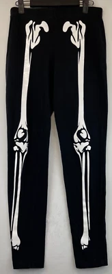 Leggings Blackheart - Feminina Tamanho Grande - Preta - Ossos das Pernas - TEM FUROS (2805) - Imagem 1 de 4