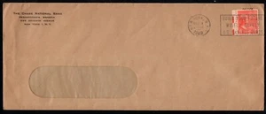 Perfin on Cover. USA 1949, CNB - The Chase National Bank. Scott:#811 - Picture 1 of 3