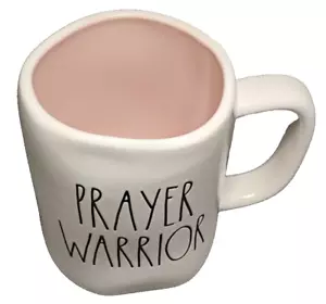 Rae Dunn Prayer warrior mug Pink interior - Picture 1 of 5