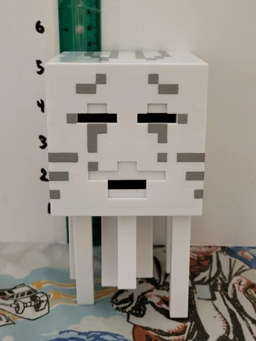Minecraft 6" Fireball Ghast Launching Action Figure 2021 Mattel Cover
