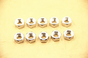 Tuercas de eje para bicicleta 3/8 x 26TPI cromadas 10 piezas - Imagen 1 de 3
