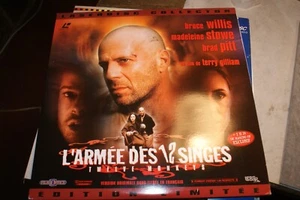 DOUBLE LASERDISC L'ARMEE DES 12 SINGES TWELVE MONKEYS PAL VOST Français WILLIS - Photo 1/2
