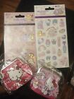 Sanrio Hello Kitty Kawaii Bundle/coin Purse & Sticker Sheet Pack/usa Seller/free