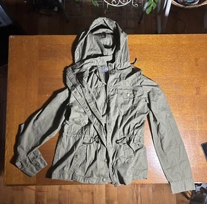 ASHLEY Women’s Large Utility Jacket - Army Green - Picture 1 of 11