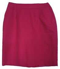 Talbots Women Petites Ribbed Twill A-Line Skirt Lined Pockets Pink Size 12WP NWT