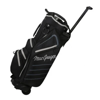 MacGregor Golf VIP Cart Bag with Built In Wheels / Handle, 14 Way Divider