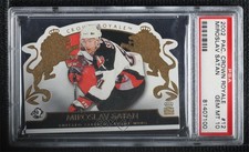 2002-03 Pacific Crown Royale Miroslav Satan #12 PSA 10 GEM MT