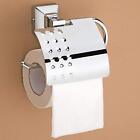 Stainless Steel Toilet Paper Roll Holder In Square Shape Pack Of 2