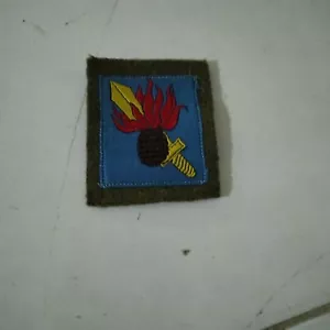 Fregio militare assaltatori su panno lana esercito militaria - Foto 1 di 1