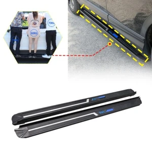 2PCS Running Board fits for SsangYong Musso 2019-2024 Side Step Nerf Bars Pedal - Foto 1 di 5