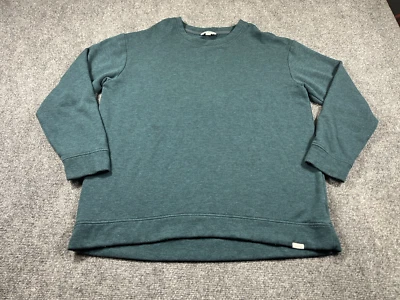 Sudadera Orvis Para Hombre Grande Cuello Redondo Pullover Manga Larga Azul En Blanco Informal Foto 1 de 4