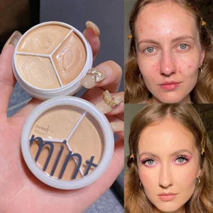 3-Farben-Make-Up-Palette Concealer-Creme Gesichtskontur Professionell Gegen π₯ - Picture 1 of 17