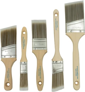 - Paint Brushes - 5 Ea - Paint Brush Set - Picture 1 of 12