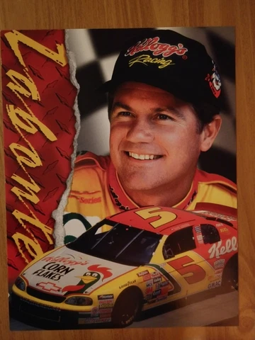 1999 Terry Labonte #5 Kellogg's 8.5" x 11" Postcard Hero Promo Card Cover