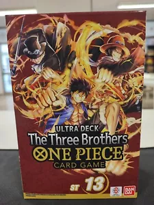 One Piece Card Game - Ultra Deck: Three Brothers - ST 13 - Factory Sealed (ENG) - Bild 1 von 3