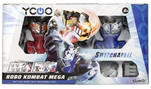 SILVERLIT YCOO Robo Kombat Mega Twin Pack Remote Control Toy & Switchable Fits - Picture 1 of 6