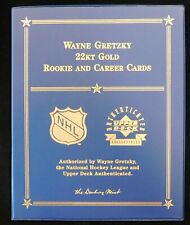 Wayne Gretzky 22Kt Gold Rookie & Career Cards By Danbury Mint (Oilers & Rangers)